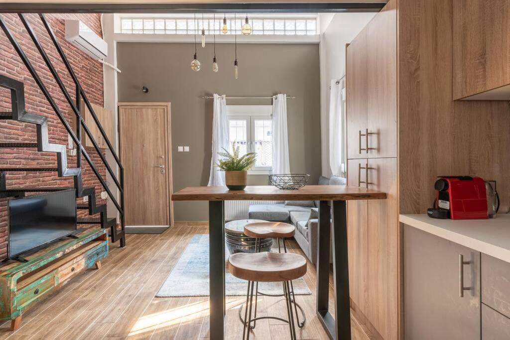 Industrial Loft Near Seaside W 200Mbps Daire Selanik Dış mekan fotoğraf