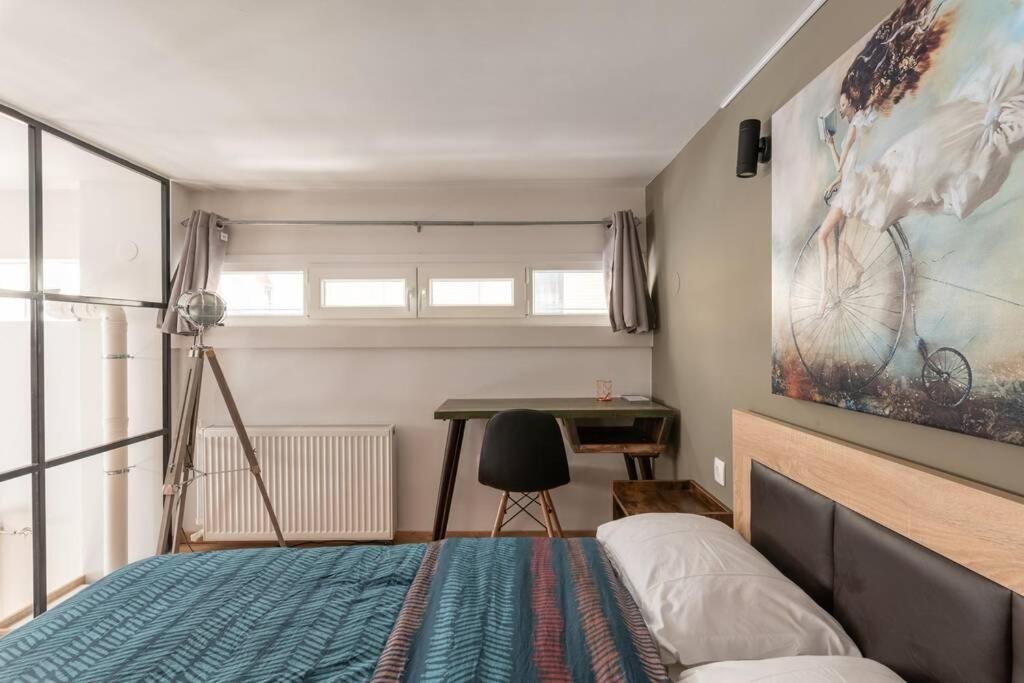 Industrial Loft Near Seaside W 200Mbps Daire Selanik Dış mekan fotoğraf